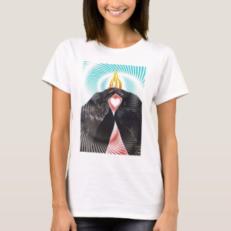 korpsvart kyss t-shirt