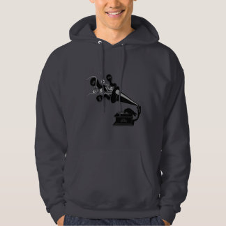 Korpsvart leka Victrolaen Sweatshirt