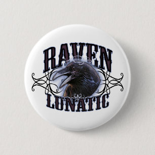 Korpsvart Lunatic Knapp