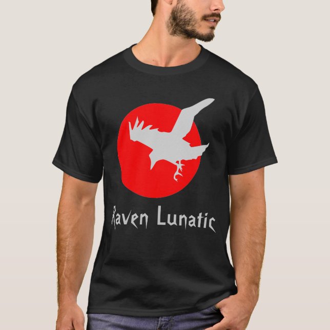 Korpsvart Lunatic skjorta Tee Shirt (Framsida)