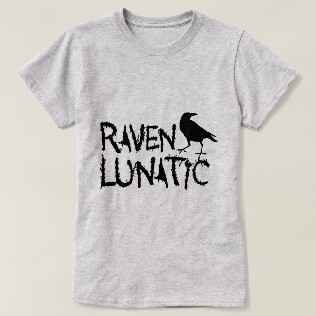 Korpsvart Lunatic svart kråka Tröja (Design framsida)