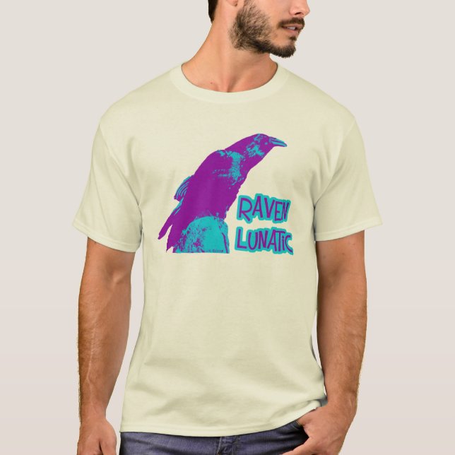 Korpsvart Lunatic T-shirt (Framsida)