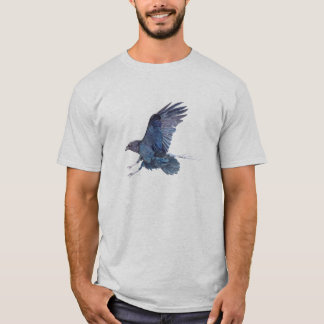 Korpsvart manar T-tröja för amerikandräkt T-shirt