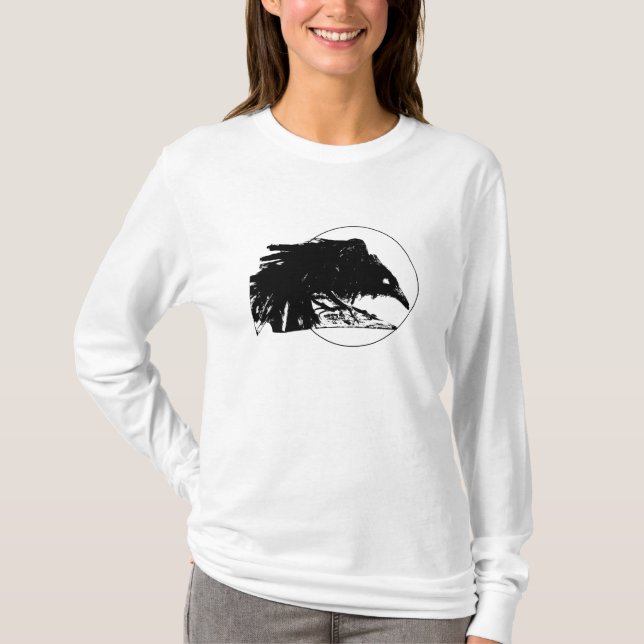 Korpsvart måneT-tröja T Shirt (Framsida)