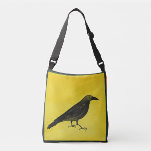 Korpsvart messenger bag axelväska