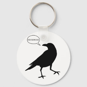 Korpsvart Nevermore nyckelring
