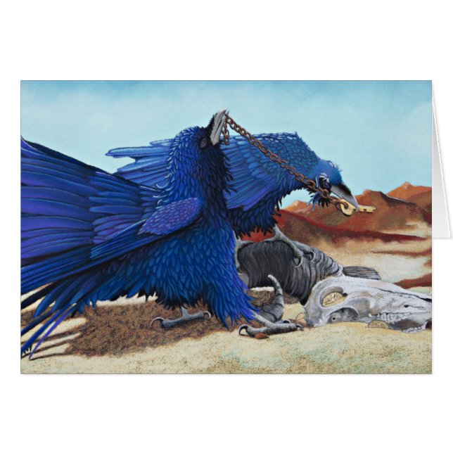 korpsvart OBS kort (Framsidan Horizontal)