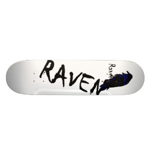 Korpsvart på korpsvart Skateboarddäck Skateboard Bräda 20,5 Cm