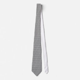 Korpsvart Poe-Tie Slips