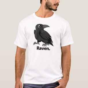 Korpsvart Raven. T Shirt