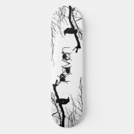 Korpsvart Skateboard Bräda 20,5 Cm