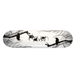 Korpsvart Skateboard Bräda 20,5 Cm