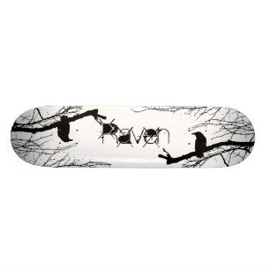 Korpsvart Skateboard Bräda 20,5 Cm