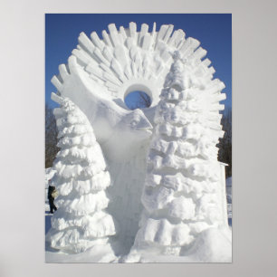 Korpsvart snö poster