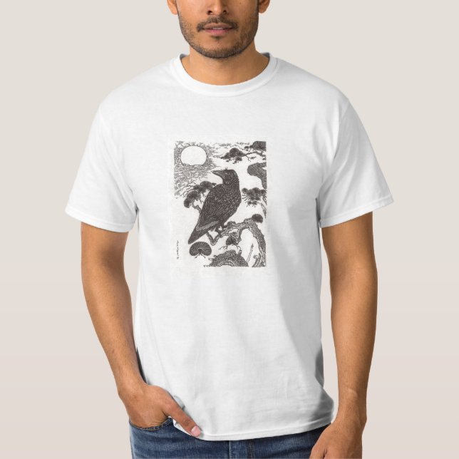 Korpsvart T Tee (Framsida)