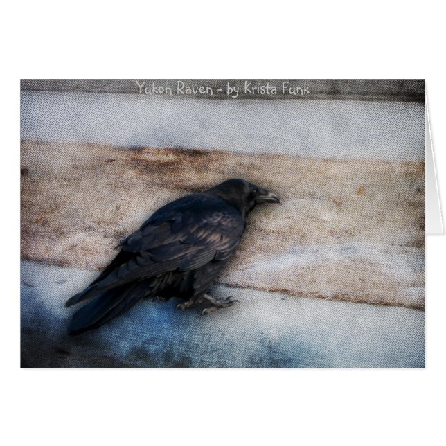 Korpsvart tävlings- remsa hälsningskort (Framsidan Horizontal)