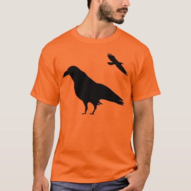 Korpsvart tshirt tee shirt (Framsida)