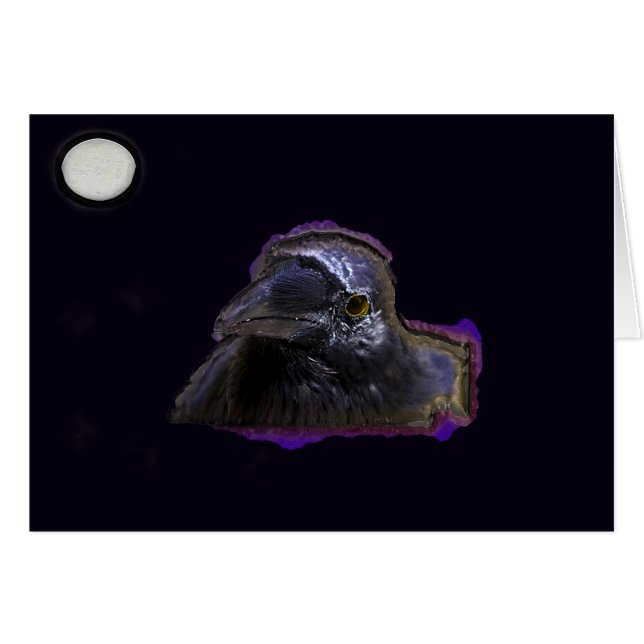 Korpsvart XLVII Hälsningskort (Framsidan Horizontal)