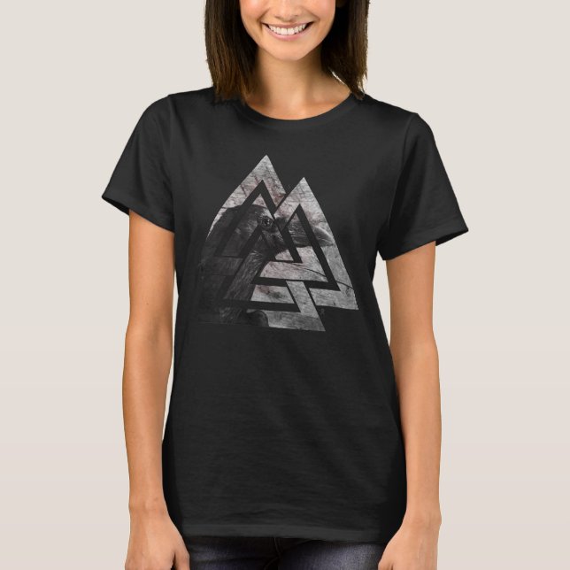 Korpsvarta Odins Tee (Framsida)