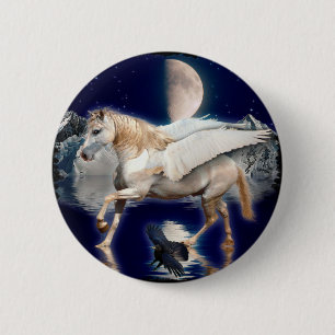 KORPSVARTA PEGASUS & SVART KNAPP