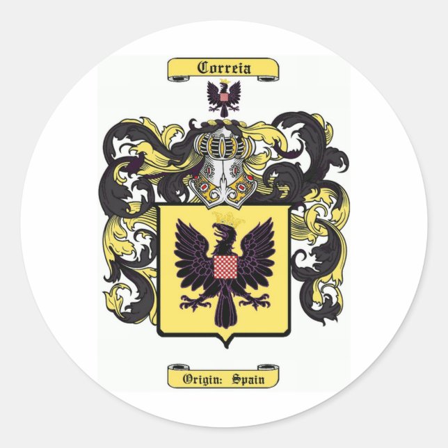 korreia runt klistermärke (Framsida)