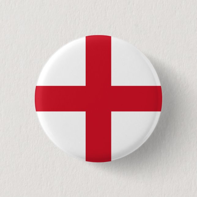 Korrekt flagga i England Knapp (Framsida)