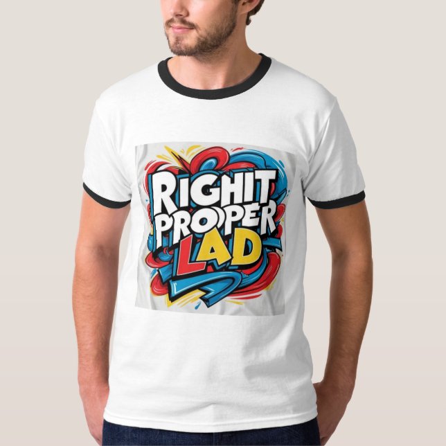 Korrekt höger t shirt (Framsida)