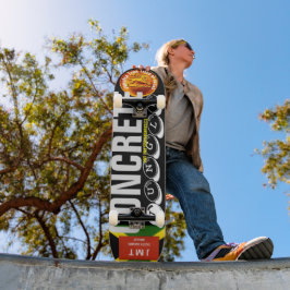 KORREKT JUNGLE 8 1/4-tums Skateboard-däck Mini Skateboard Bräda 18,5 Cm