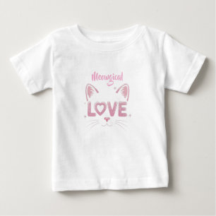 Korrekt Kärlek Katt i Kärlek Kärlek Mjao Katt Kärl T Shirt