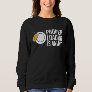 Korrekt laddning är en konsthandlare för köket t shirt