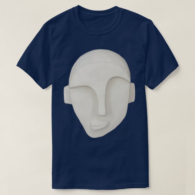 Korrekt lermodell för ansikte t shirt (Design framsida)