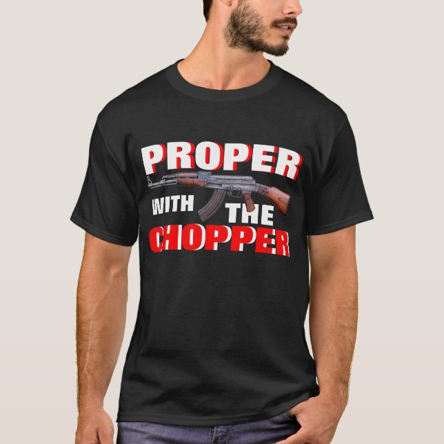 Korrekt med Chopper Shirt Tee (Framsida)