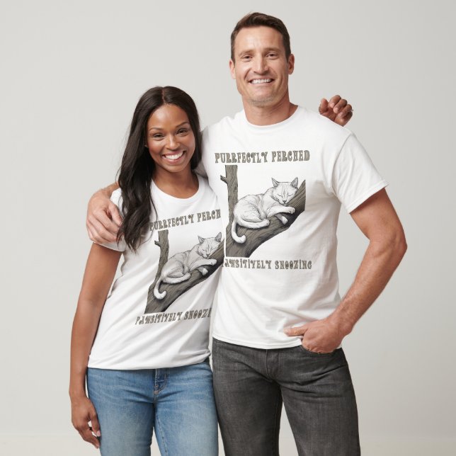Korrekt placerad - Katter T-shirt (Unisex)