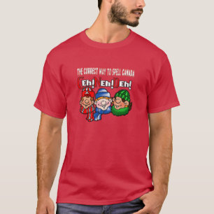 Korrekt sätt att stava Kanada Humor T-Shirt 2