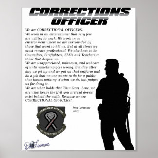 korrektionsansvarig poster