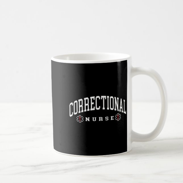Korrekturläkare Korrektursjuksköterska Kaffemugg (Höger)