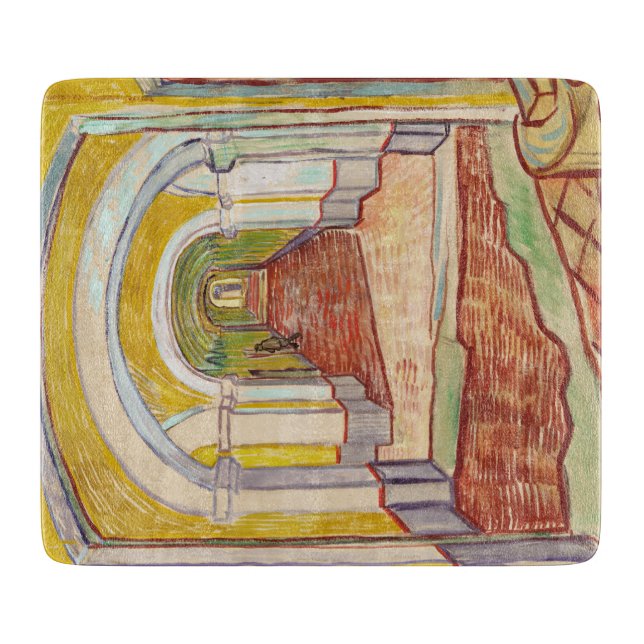 Korridor på asylen (av Vincent van Gogh) (Framsidan)