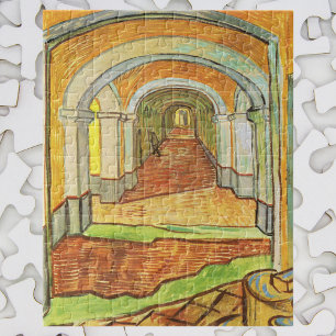 Korridor Saint Paul Asylum av Vincent van Gogh Pussel