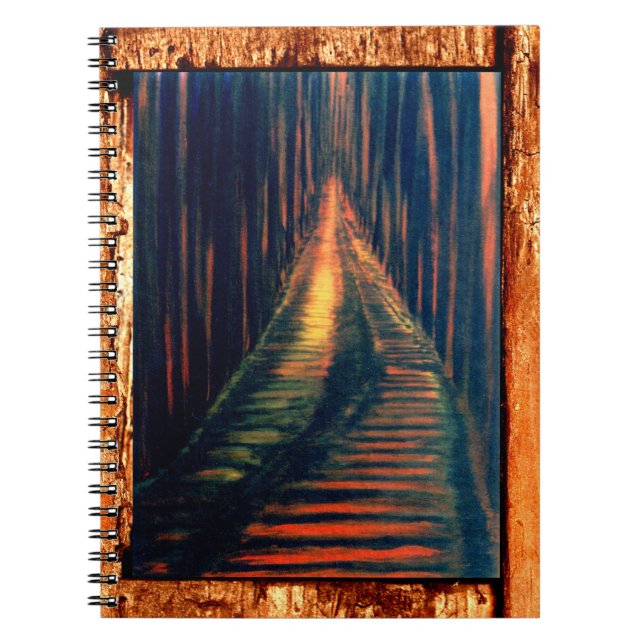 Korridor Till Bödeln Anteckningsbok Med Spiral (Framsidan)