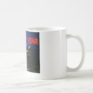 Korridorer av skräckmuggen kaffemugg