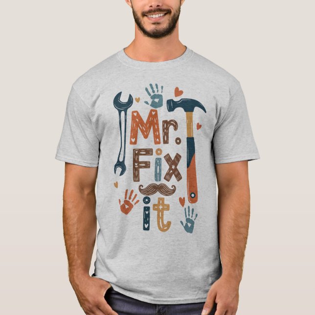 Korrigera det Fars dag-kort T Shirt (Framsida)