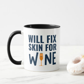 Korrigera huden för Vin, löjliga dermatologer cita Mugg