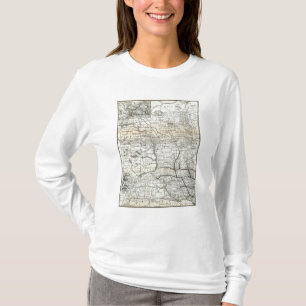 Korrigera kartan av Dakota T-shirt