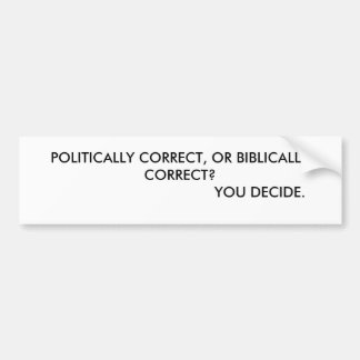 KORRIGERA POLITISKT ELLER KORRIGERA BIBLICALLY?    BILDEKAL