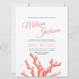 Korrigera vattenfärgskonst som målar marin blå brö inbjudningar