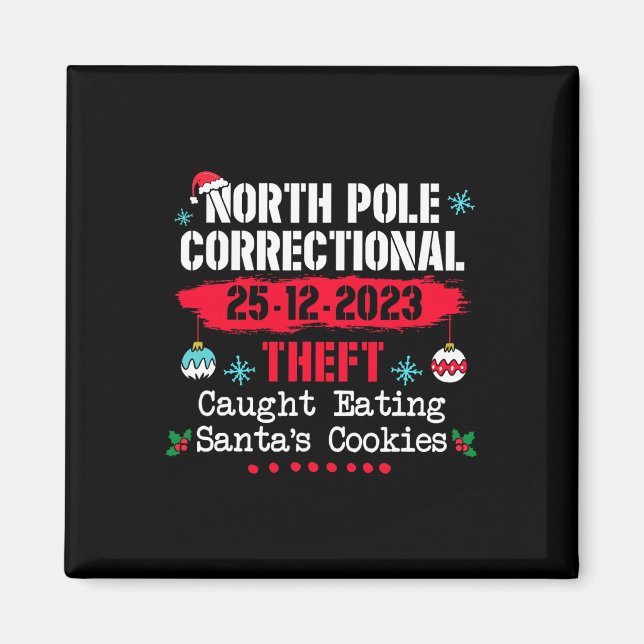 Korrigerad stöld av Nordpolen Krävdes vid jultomte Magnet (Framsidan)