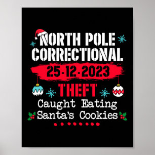 Korrigerad stöld av Nordpolen Krävdes vid jultomte Poster