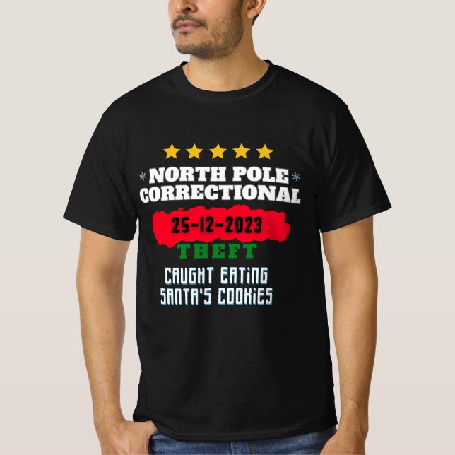 Korrigerad stöld av Nordpolen som fick nybörjare T Shirt (Framsida)