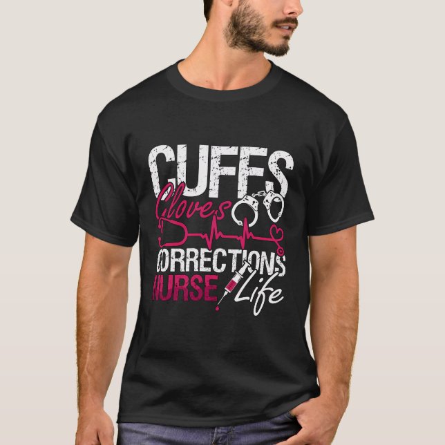 Korrigering av handskar i fängelset Kringresskorri T Shirt (Framsida)