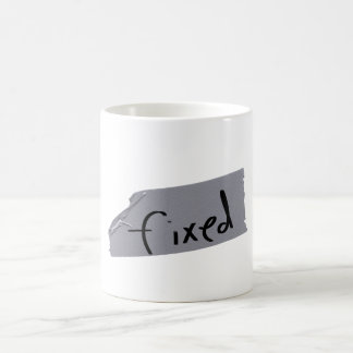 Korrigering av kanalbandet kaffemugg